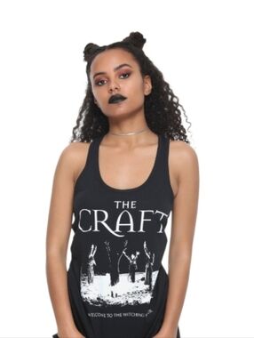 The Craft "Welcome To The Witching Hour" Black Racerback Tank Top